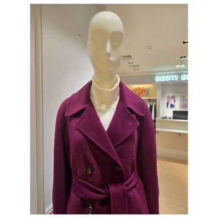 핸드메이드 더블 롱 코트