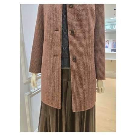 울 블랜디드 하프 코트