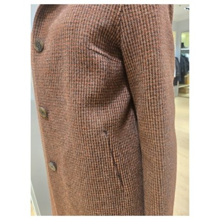 울 블랜디드 하프 코트