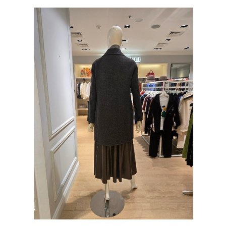 울 블랜디드 테일러드 코트