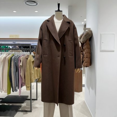 핸드메이드 울 캐시 코트