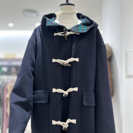 후드 더플 코트