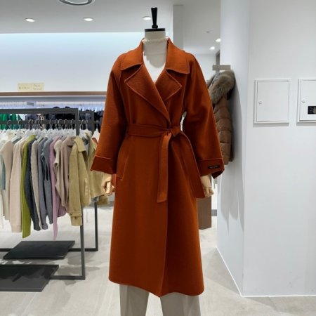 핸드메이드 가운형 코트