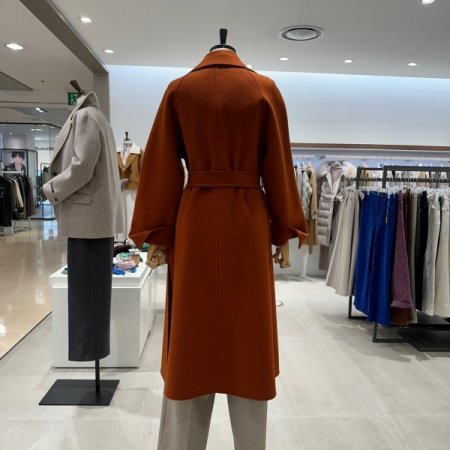 핸드메이드 가운형 코트