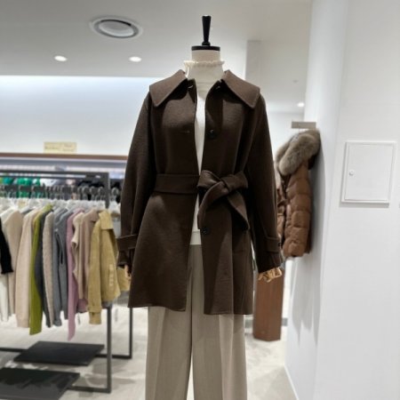 핸드메이드 벨티드 재킷