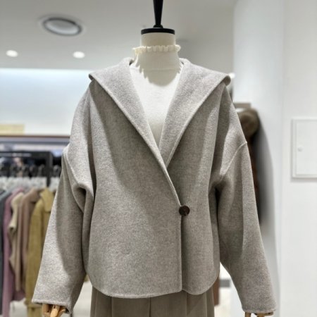 후드 핸드메이드 자켓