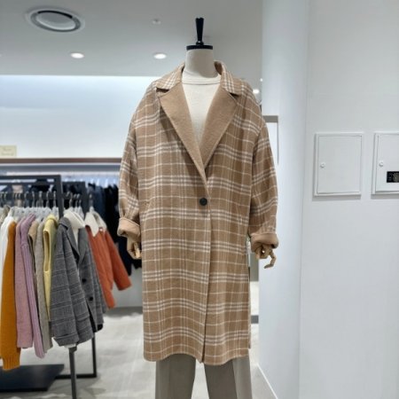 핸드메이드 롱 더블코트