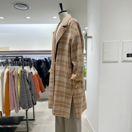 핸드메이드 롱 더블코트