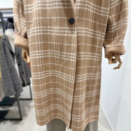 핸드메이드 롱 더블코트