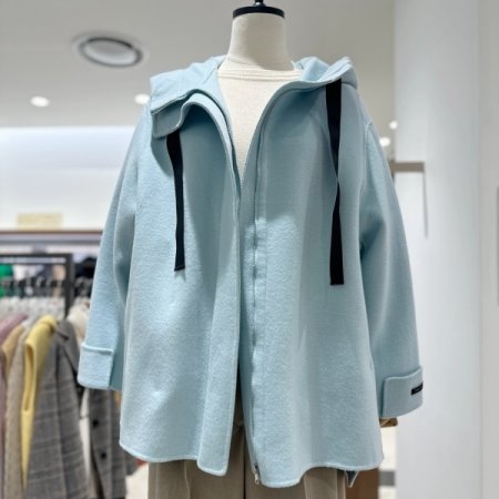 핸드메이드 아일렛 후드 자켓