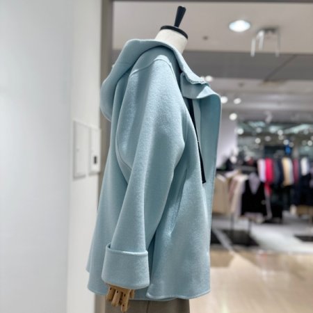 핸드메이드 아일렛 후드 자켓