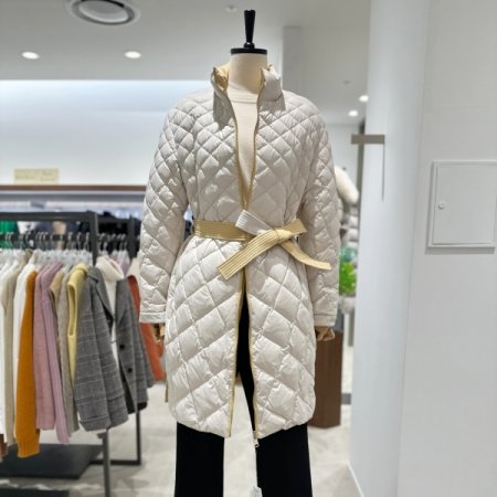 다이아 퀼팅 양면 패딩점퍼