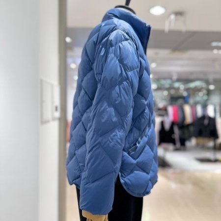 덕다운 다이아 퀼팅 점퍼