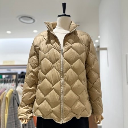 덕다운 다이아 퀼팅 점퍼