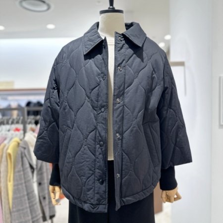 퀼팅 시보리 재킷