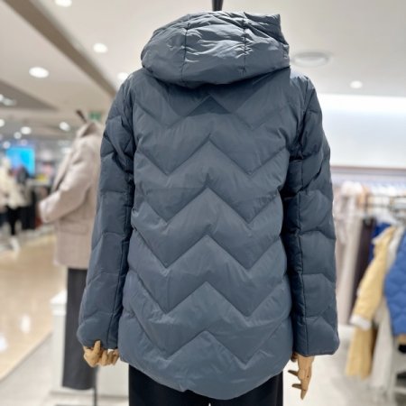 퀼팅 후드 점퍼