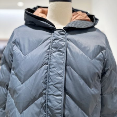 퀼팅 후드 점퍼