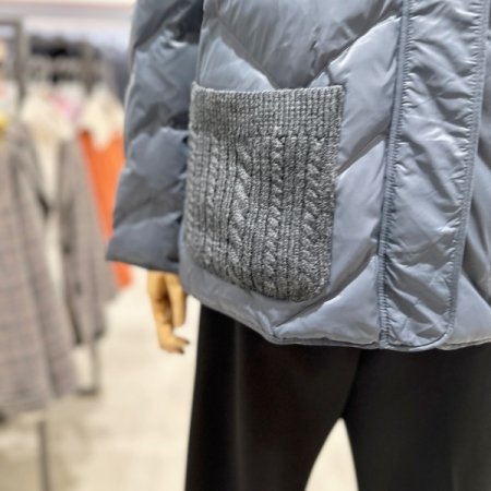 퀼팅 후드 점퍼