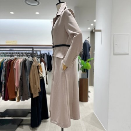 페미닌 벨티드A라인 원피스