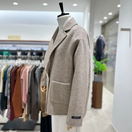 핸드메이드 울 원버튼 자켓