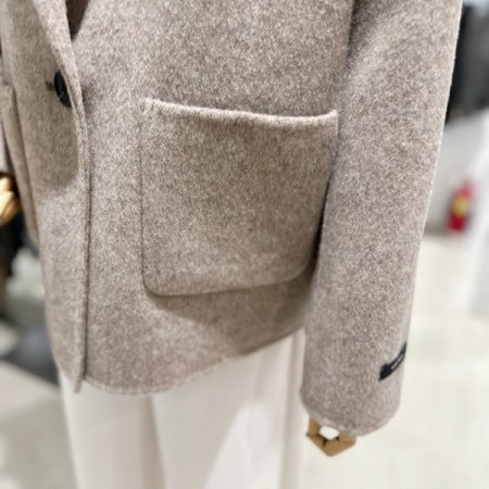 핸드메이드 울 원버튼 자켓