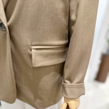 테일러카라 원버튼자켓