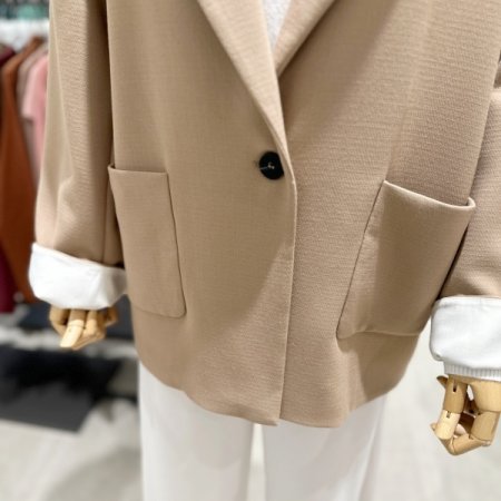 니트카라오버핏자켓