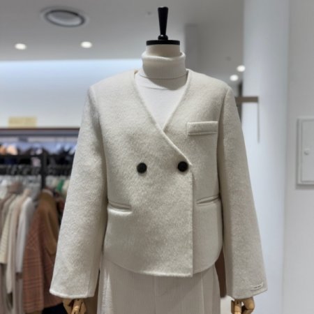 핸드메이드 더블 울 자켓