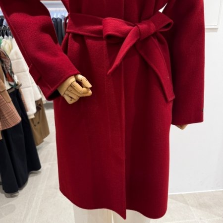 울 트렌치형 코트