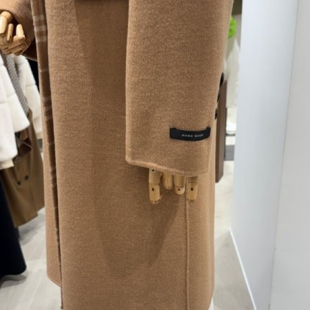 핸드메이드 울 롱 코트