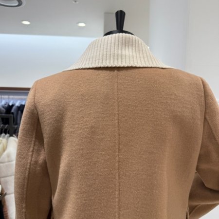 핸드메이드 울 롱 코트