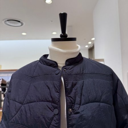 물결 경량 패딩점퍼