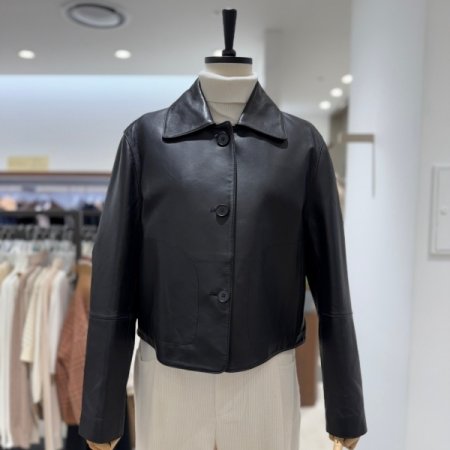 스탠카라 양가죽 재킷