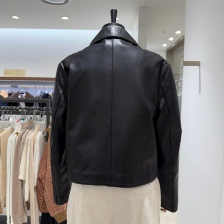 스탠카라 양가죽 재킷