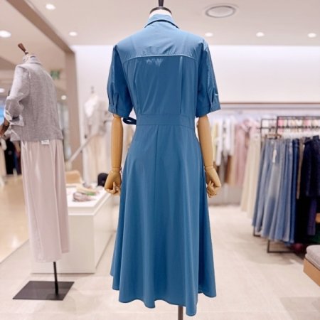 허리 리본 원피스