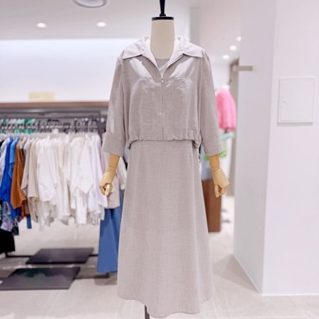 레이어드 세트 원피스