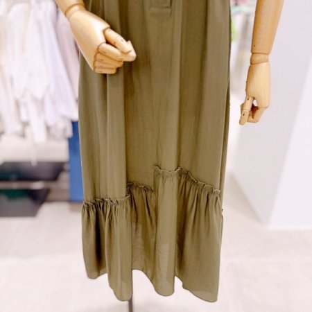 밑단 셔링 원피스