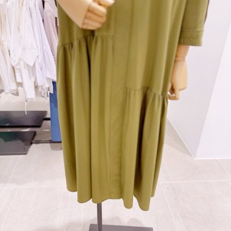 트렌치형 롱 원피스