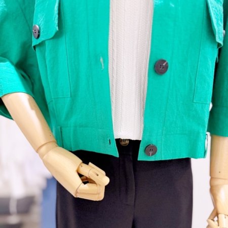 린넨 카라 자켓