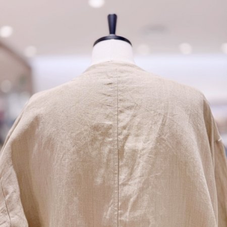 린넨 집업 점퍼