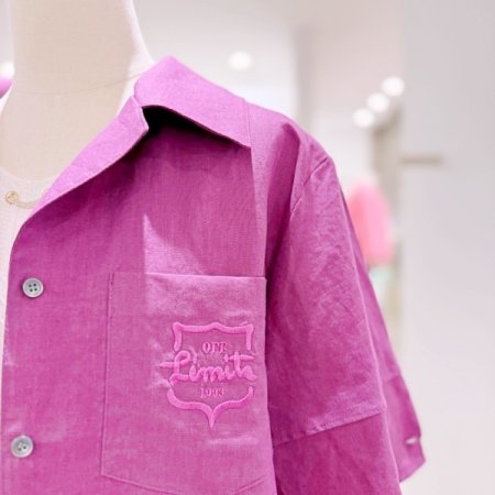 린넨 빅카라 셔츠