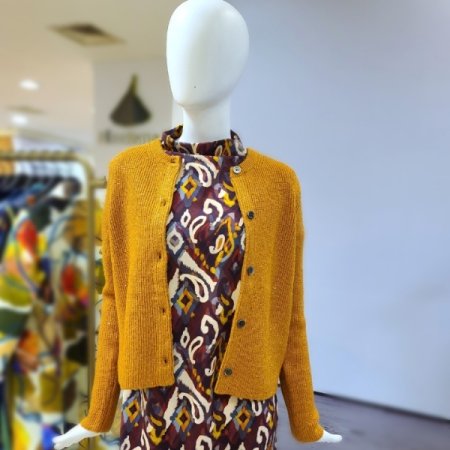 펄감라운드니트가디건3color