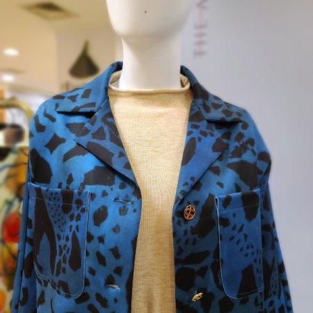 사바나셔츠크랍재킷2color