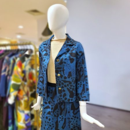 사바나셔츠크랍재킷2color