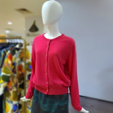 캐시미어혼방라운드가디건2color