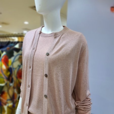 울혼방긴팔니트가디건3color