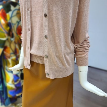 울혼방긴팔니트가디건3color