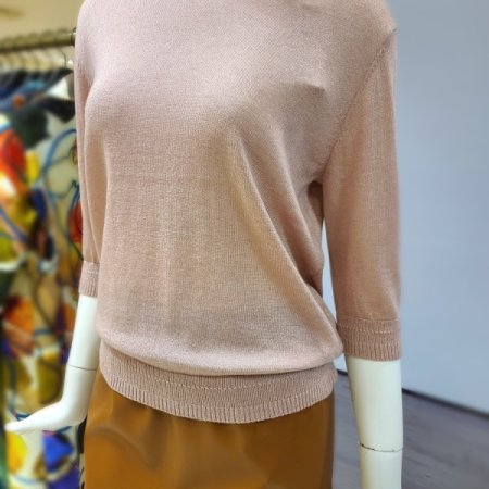 울혼방반팔니트티셔츠3color