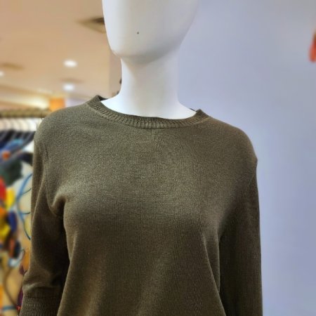 울혼방반팔니트티셔츠3color