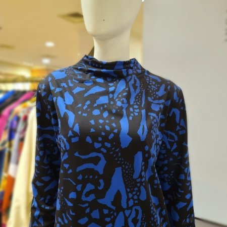 입술넥길팔블라우스